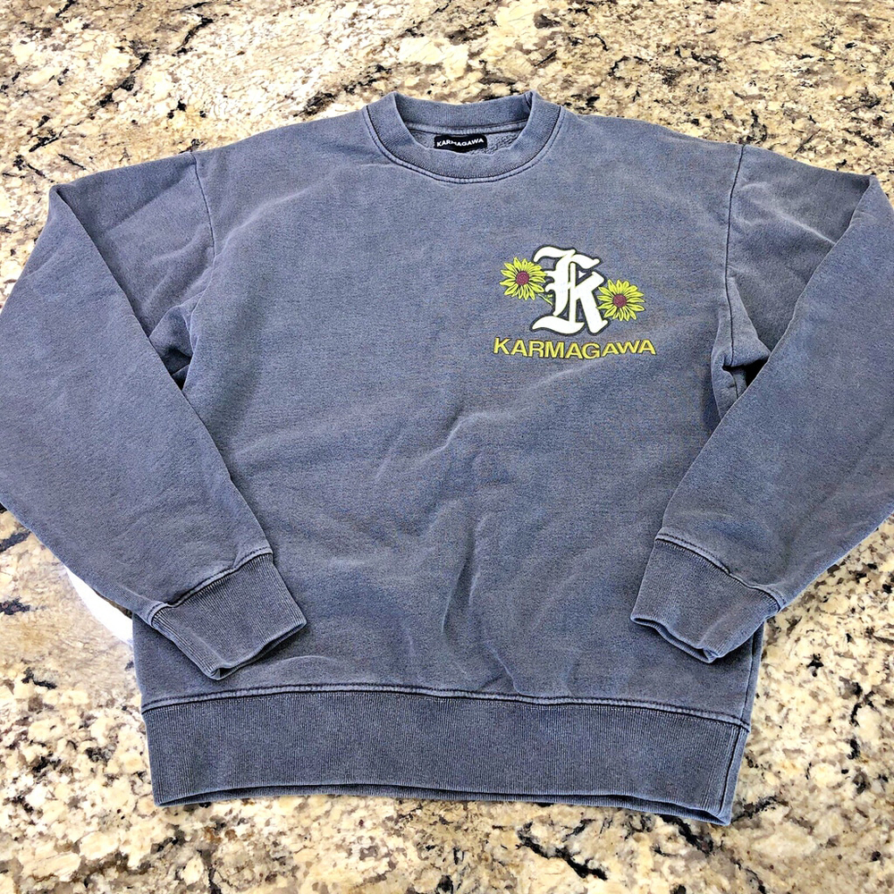 Size S / M Karmagawa Unisex Sweater Women’s Mens Recycle Cotton Made In USA